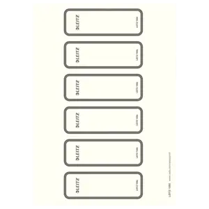 Potlačiteľné samolepiace štítky na PC pre pákové zoraďovače Leitz WOW